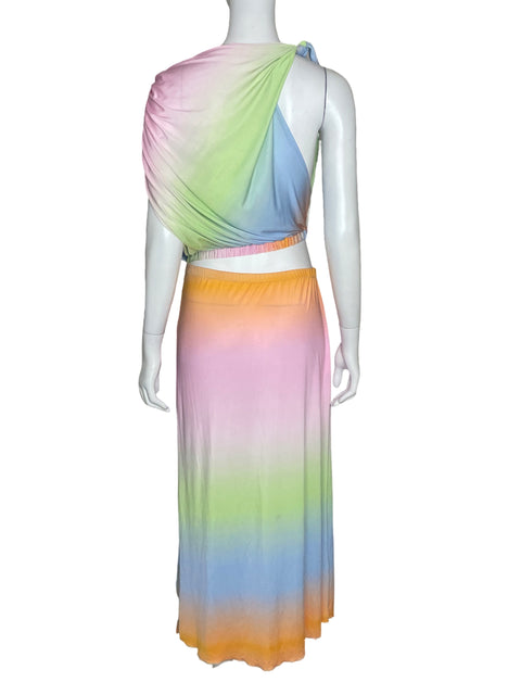 Vestido Siedres CutOut Azul - Talla 38