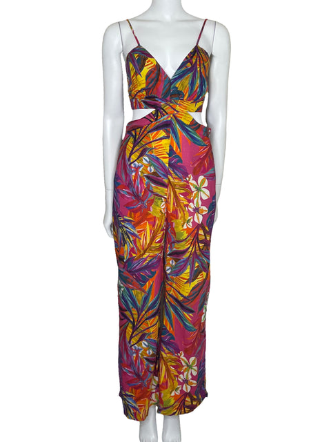 Mono Studio F Cut Out Tirantes Rosado-Talla 10
