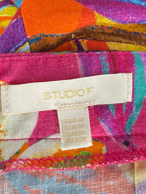 Mono Studio F Cut Out Tirantes Rosado-Talla 10