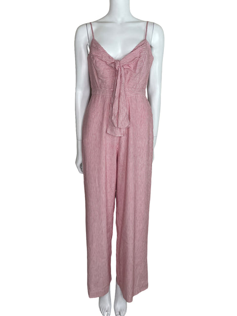 Mono BCBG Tirantes Rayas Rojo-Talla 08