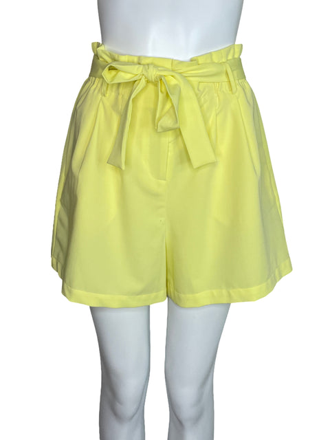 Short BCBG Paper Bag Amarillo-Talla M