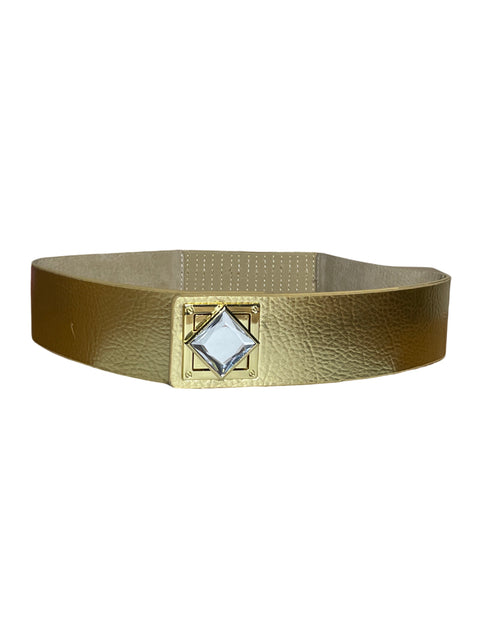 Cinturón Bebe Piedra Dorado-Talla M