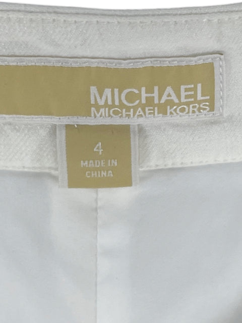 Set Michael Kors Chaleco+Short Blanco-Talla 4