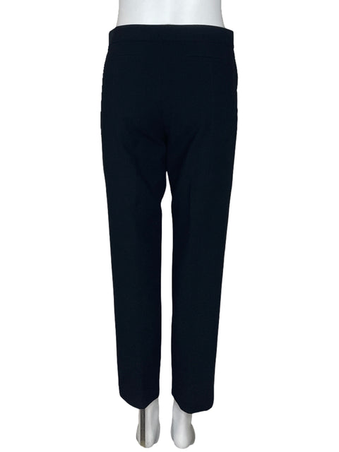 Pantalón Tory Burch Tiro Alto Negro-Talla 6