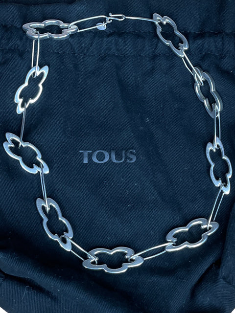 Collar Tous Gargantilla Plateado-Talla U
