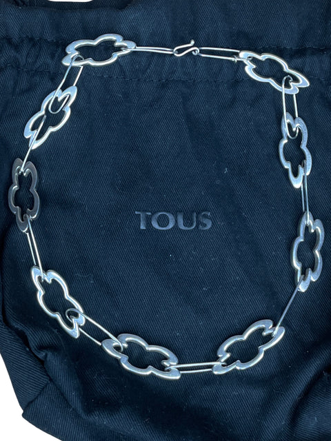 Collar Tous Gargantilla Plateado-Talla U