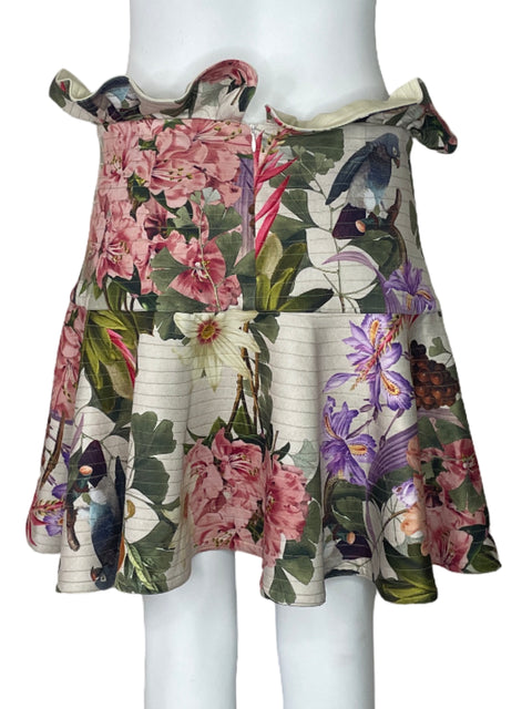 Falda Eugenia Fernandez Flores Blanco-Talla M
