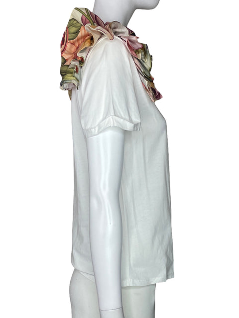 Blusa Eugenia Fernandez Vuelo Blanco-Talla S
