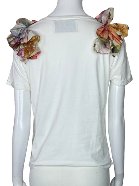 Blusa Eugenia Fernandez Vuelo Blanco-Talla S