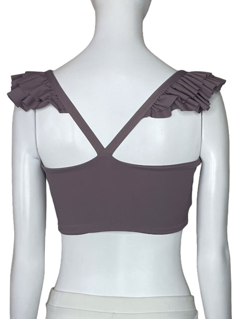 Top Port De Bras Vuelo Marron-Talla M