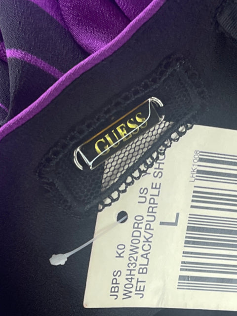 Blusa Guess One Shoulder Morado-Talla L