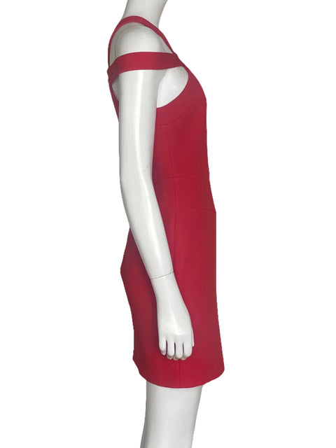 Vestido BCBG Halter Rojo - Talla 0