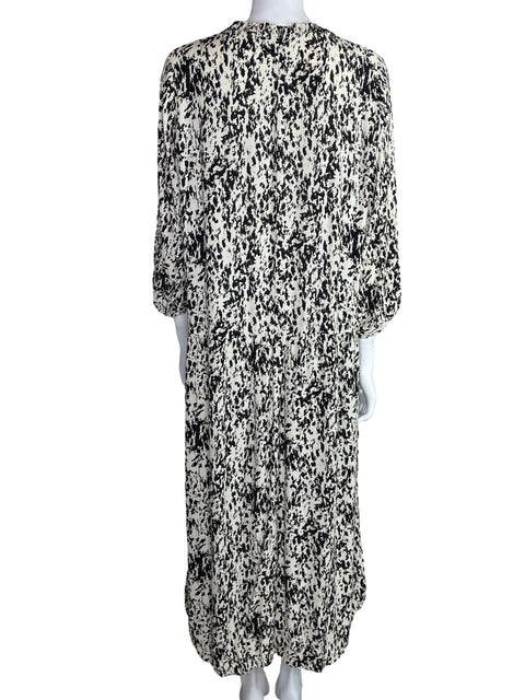 Vestido Zara Fluido Print Beige-Talla XXL