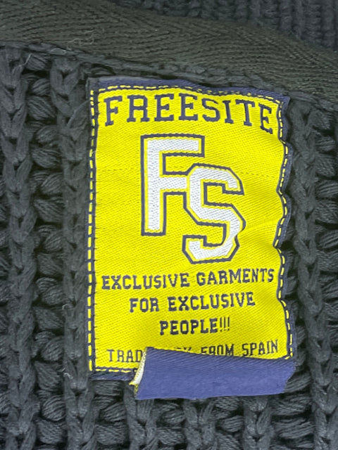 Abrigo FreeSite Tejido Negro-Talla S