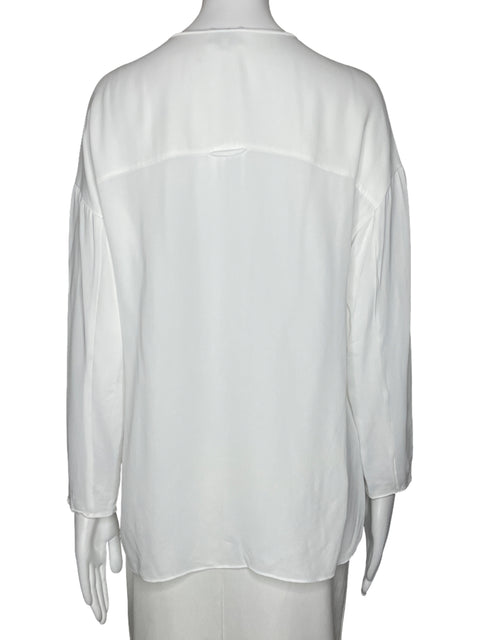 Blusa Bimba Y Lola Mangas Blanco-Talla XS