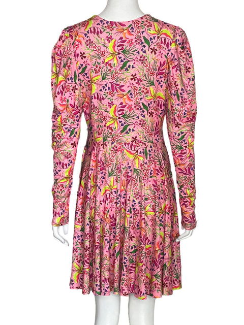 Vestido Hale Bob Floral Rosado-Talla S