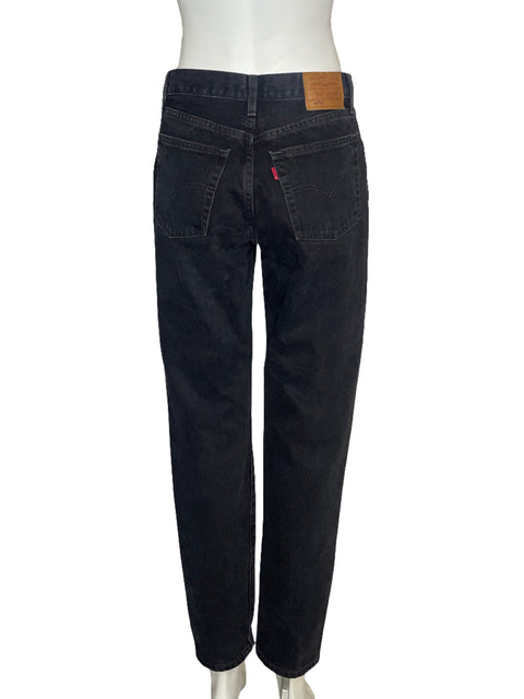 Pantalón Levi's Rasgado Negro - Talla 26