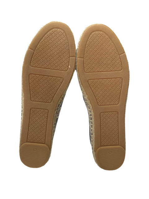 Calzado Tory Burch Hopewell Espadrilla Negro-Talla 7.5
