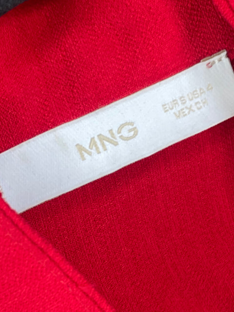 Vestido MNG Camisero Rojo-Talla S