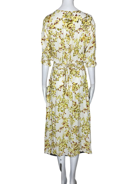 Vestido Faithfull The Brand Camisero Blanco-Talla 6
