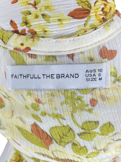 Vestido Faithfull The Brand Camisero Blanco-Talla 6