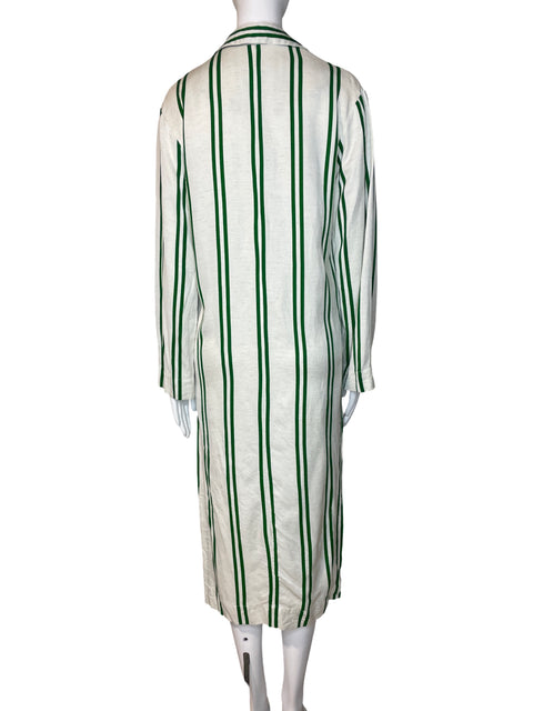 Kimono Top Shop Rayas Blanco-Talla 4