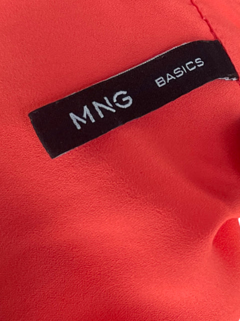 Blusa MNG Sin Mangas Fluida Naranja - Talla XS