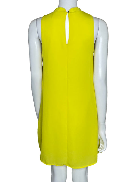 Vestido Everly Sin Mangas Mini Amarillo-Talla S