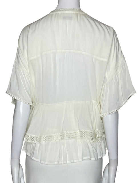 Blusa Rapsodia Vuelo Blanco-Talla S