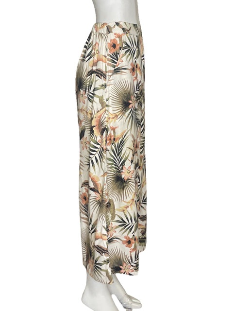 Pantalón Billabong Flores Blanco - Talla M