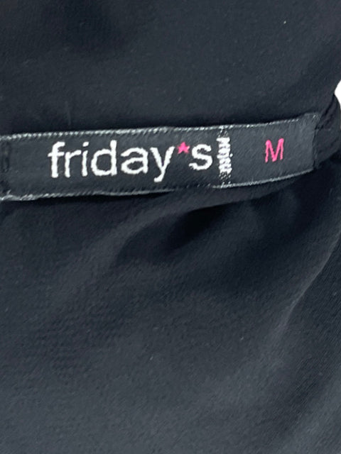 Blusa Friday's Transparente Negro-Talla M