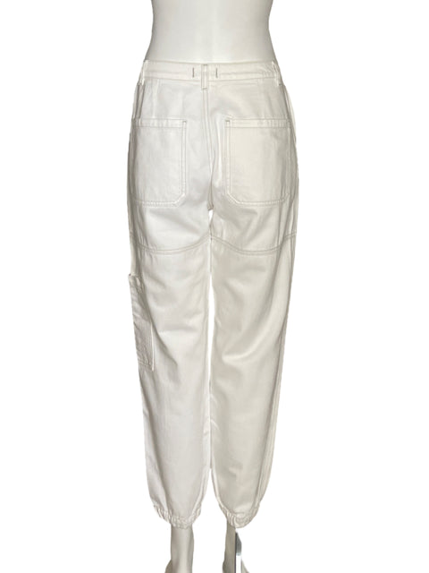 Pantalón Naf Naf Bolsillos Blanco - Talla 6