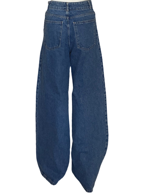 Pantalón Zara Denim Azul-Talla 4