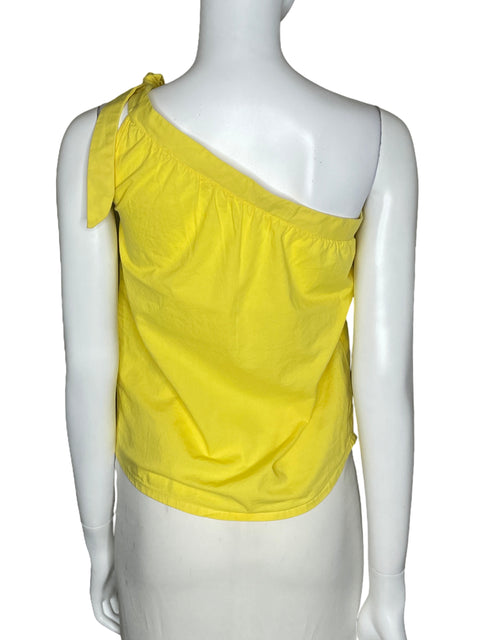 Blusa Ak'tual Asimétrica Amarillo-Talla XS