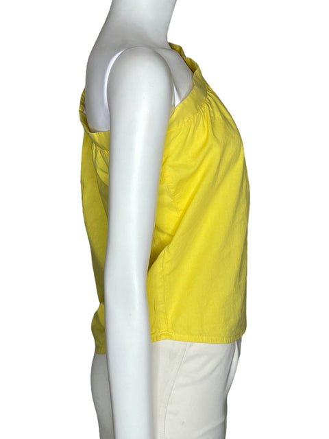 Blusa Ak'tual Asimétrica Amarillo-Talla XS