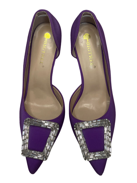Calzado Bigtree Stiletto Morado-Talla 39