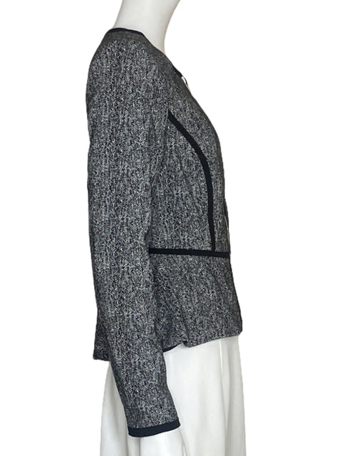 Jacket DKNY Cremallera Negro-Talla 8