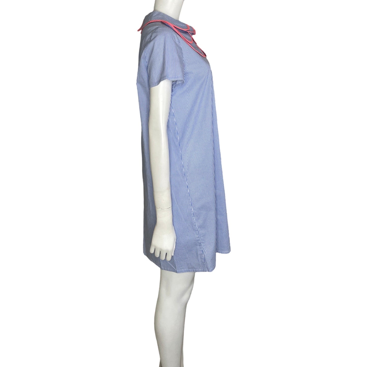 Vestido Leal Daccarett Rayas Vuelos Blanco-Talla
10
