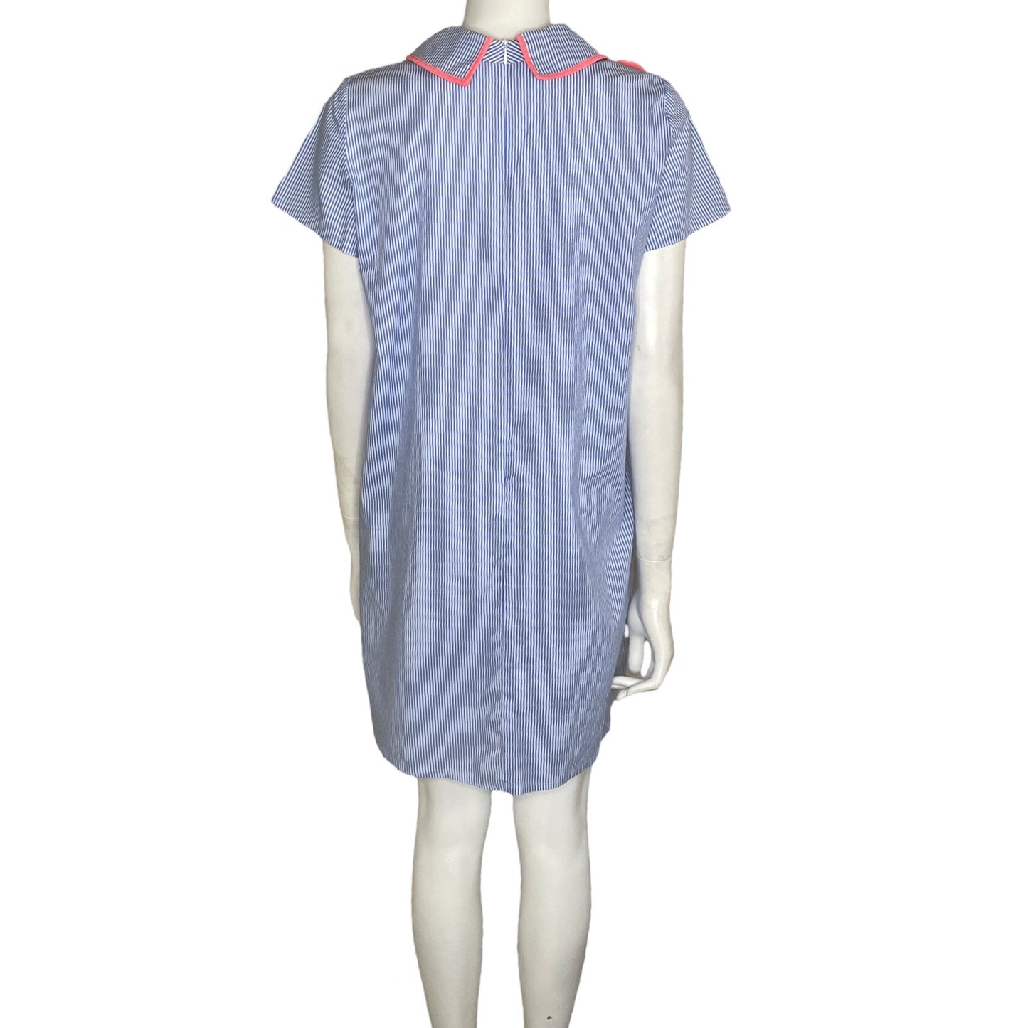 Vestido Leal Daccarett Rayas Vuelos Blanco-Talla
10