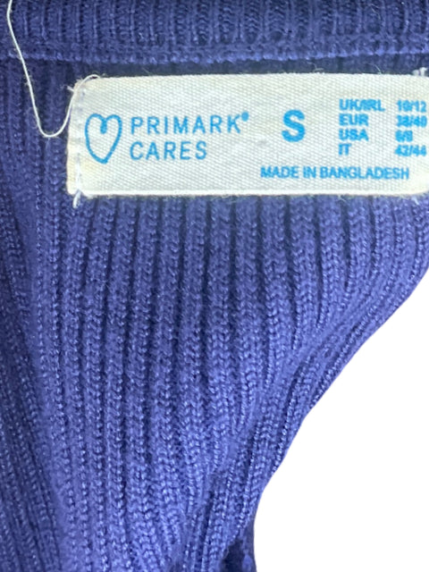 Blusa Primark Acanalado Azul - Talla S