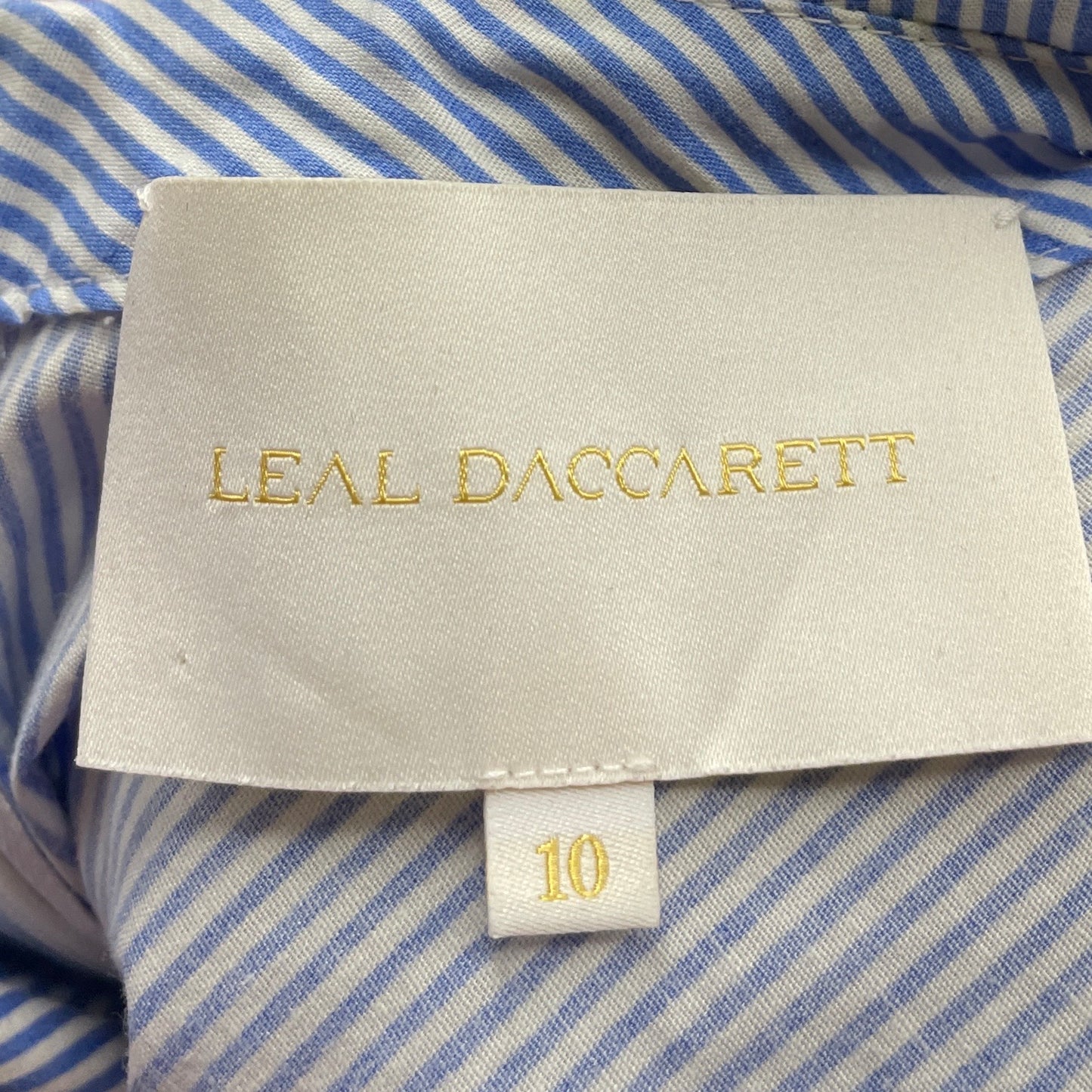 Vestido Leal Daccarett Rayas Vuelos Blanco-Talla
10