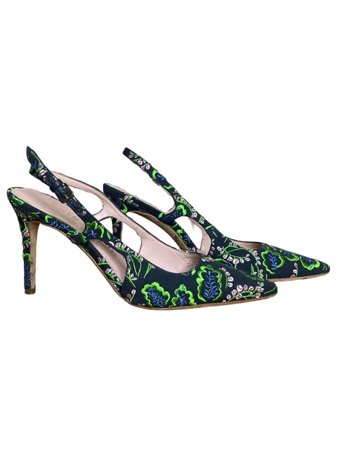 Calzado Kate Spade Valerie Slingback Pumps Azul-Talla 7.5