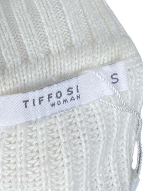 Abrigo Tiffosi Mangas Larga Blanco - Talla S