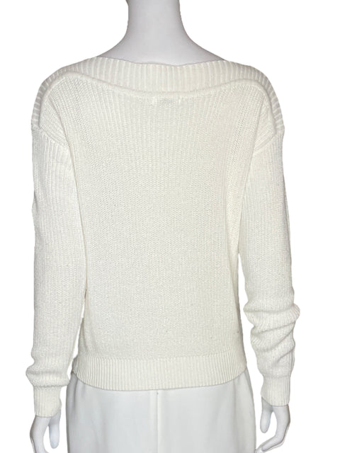 Abrigo Tiffosi Mangas Larga Blanco - Talla S