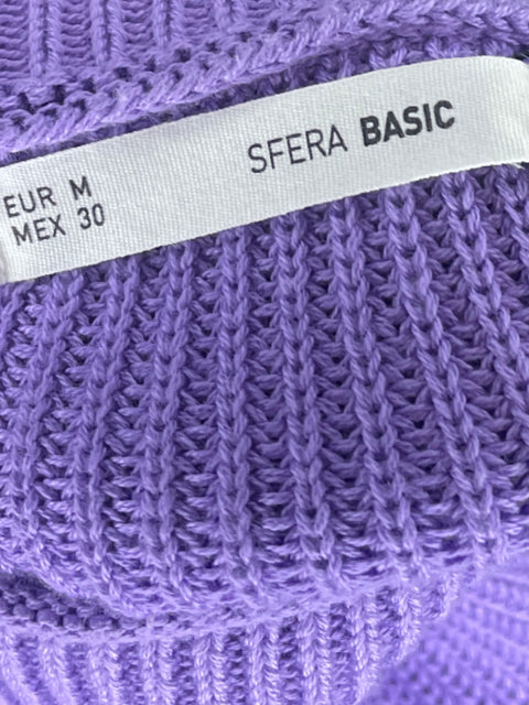 Abrigo Sfera Basic Mangas Larga Morado - Talla S