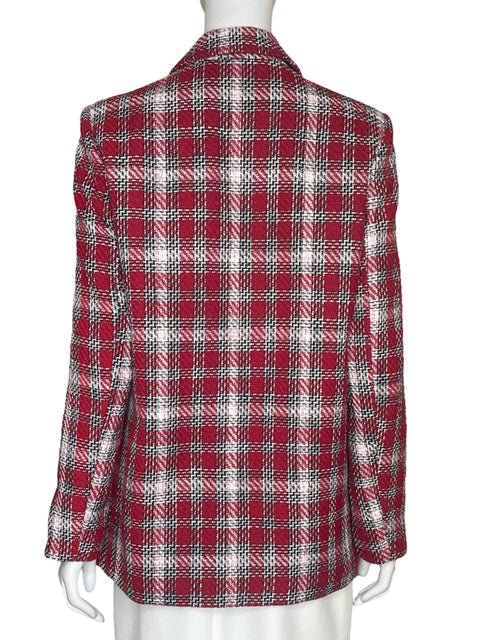 Blazer Tesoro TPS Cuadros Rojo - Talla M
