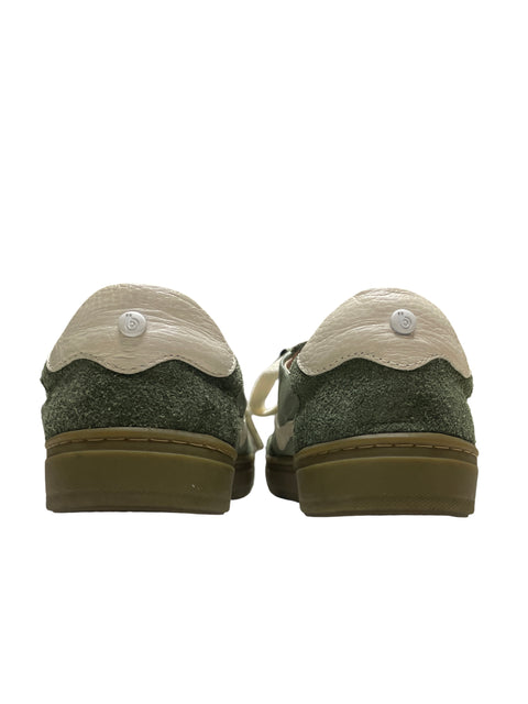 Calzado Bon Bonite Cuero Carnaza y Napa Verde - Talla 8