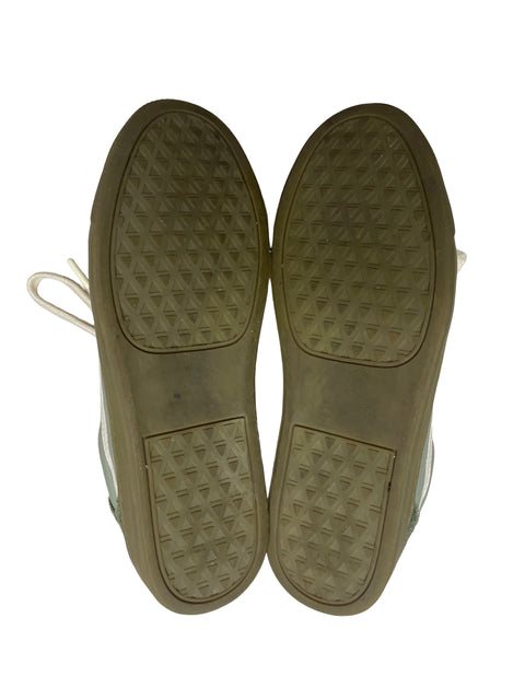 Calzado Bon Bonite Cuero Carnaza y Napa Verde - Talla 8