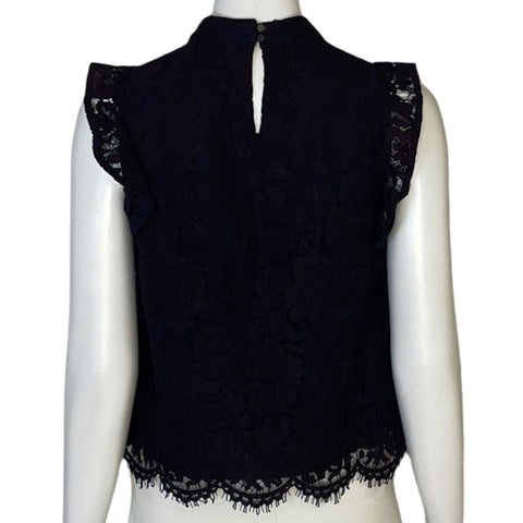 Blusa Banana Republic Encaje
Vuelos Morado-Talla XXS