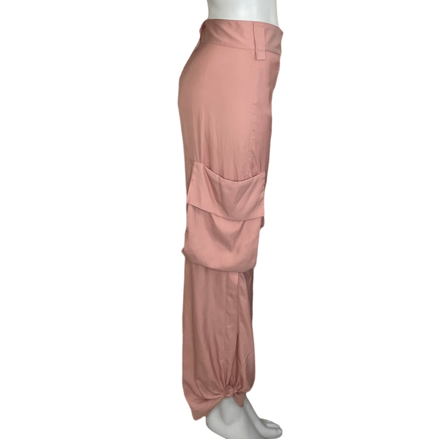 Pantalón Maria Elena Villamil Bolsillos Rosado-
Talla 10